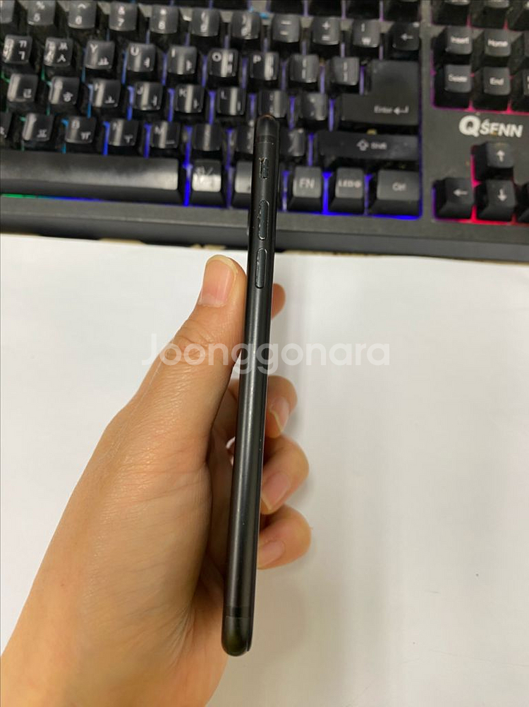 아이폰7 매트블랙 A급 128GB 배터리100%--4