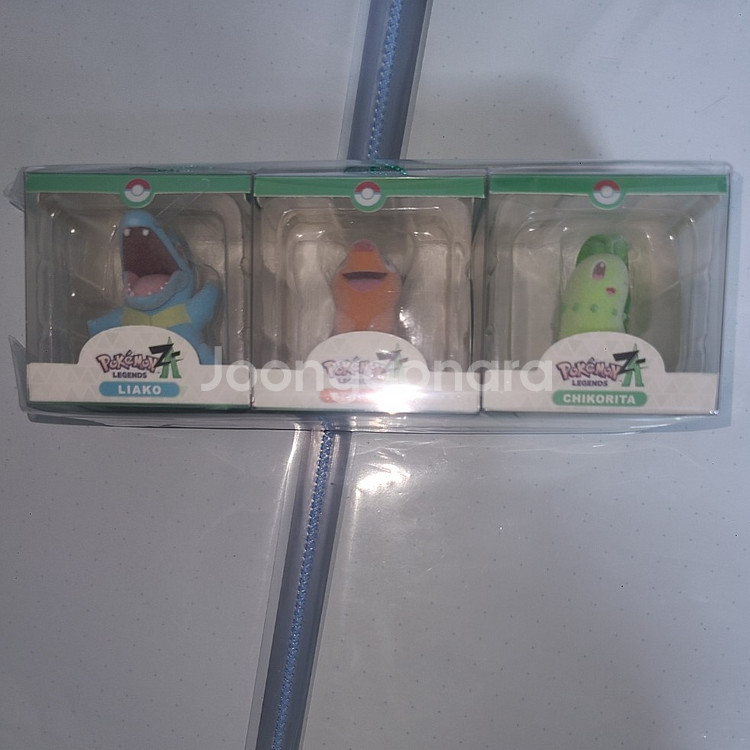 포켓몬스터 레전드 ZA 특전 플로피 피규어 키링 3종--0