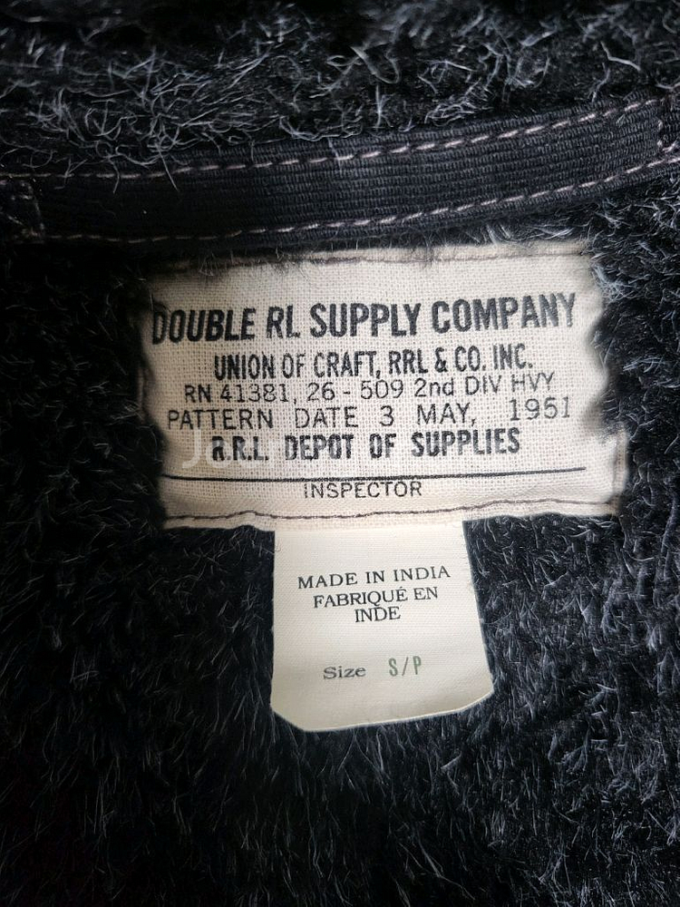 rrl 더블알엘 시어링 자켓 s(국내95~100)사이즈--3