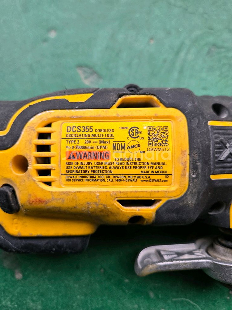 디월트 멀티커터 dcs355 베어툴 새날3개 포함 판매합니다--2