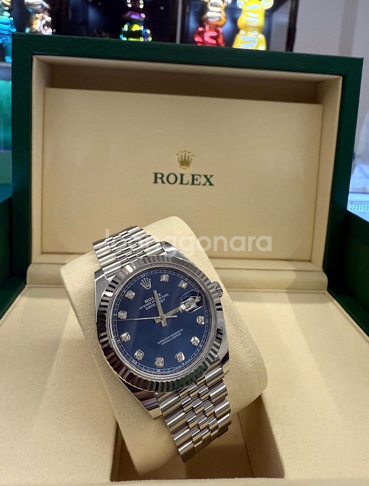 롤렉스 데이저스트 41mm 청판 스틸 10p 미개봉--1