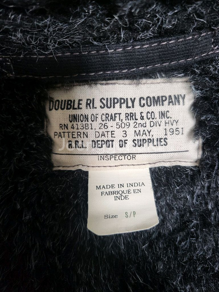 rrl 더블알엘 시어링 자켓 s(국내95~100)사이즈--6