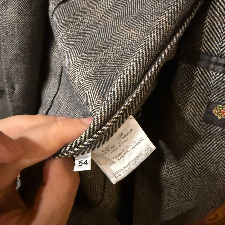 로로피아나 캐시미어 100% 자켓 판매 합니다 이미지