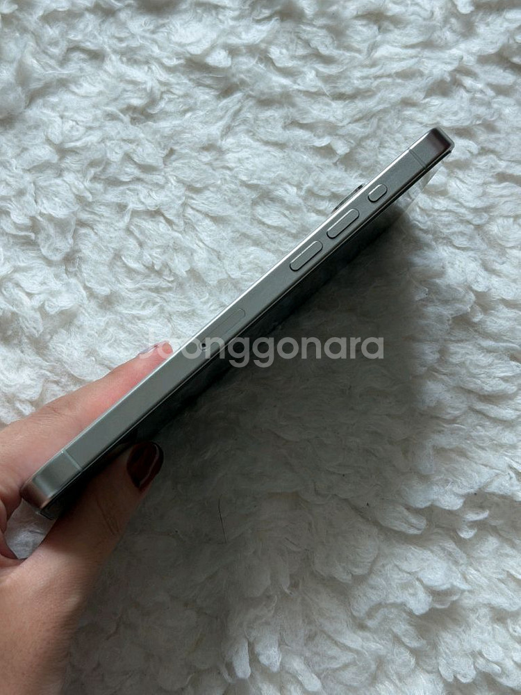 아이폰 15 Pro Max 화이트 256GB+애플케어--4