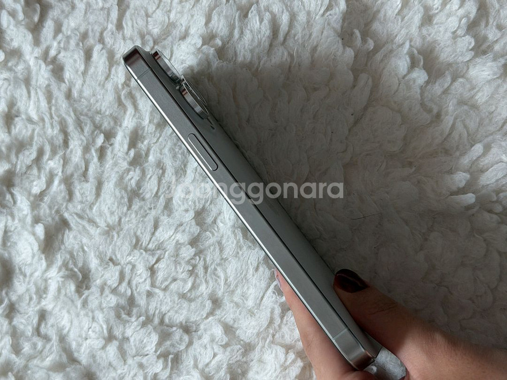 아이폰 15 Pro Max 화이트 256GB+애플케어--5