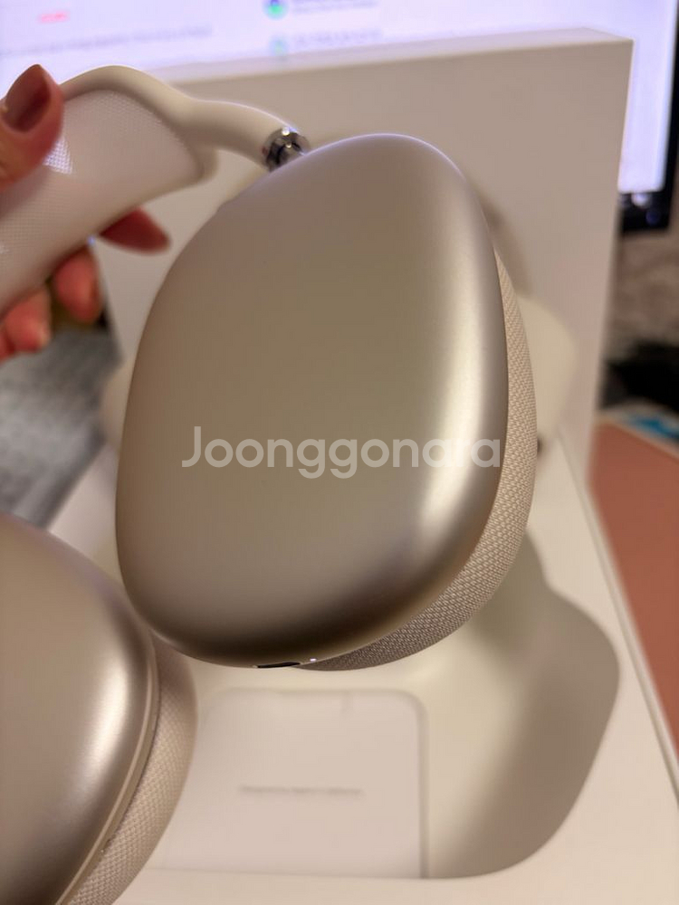 Sss급 에어팟 맥스 스타라이트 c타입 애플정품 풀박스--4