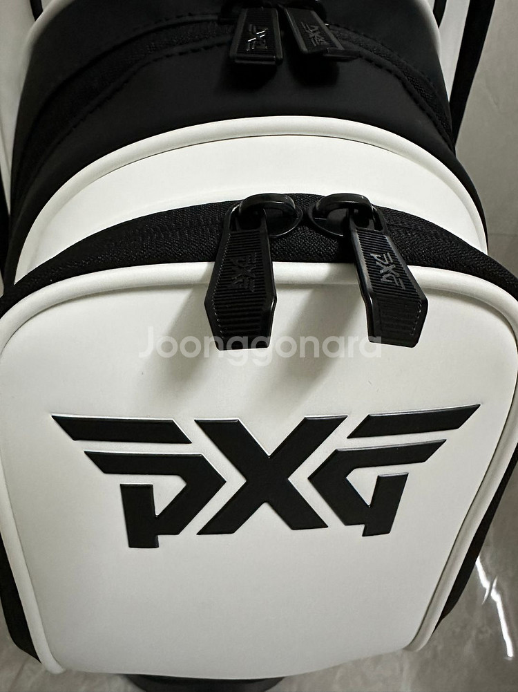 PXG 카네리미티드 휠 캐디백(화이트)--3