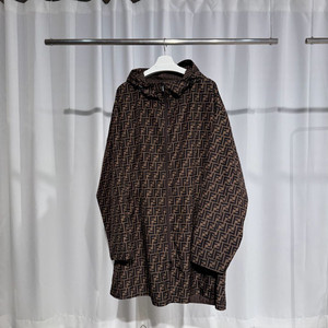 (54)펜디 FF 모노그램 리버시블 롱 바람막이