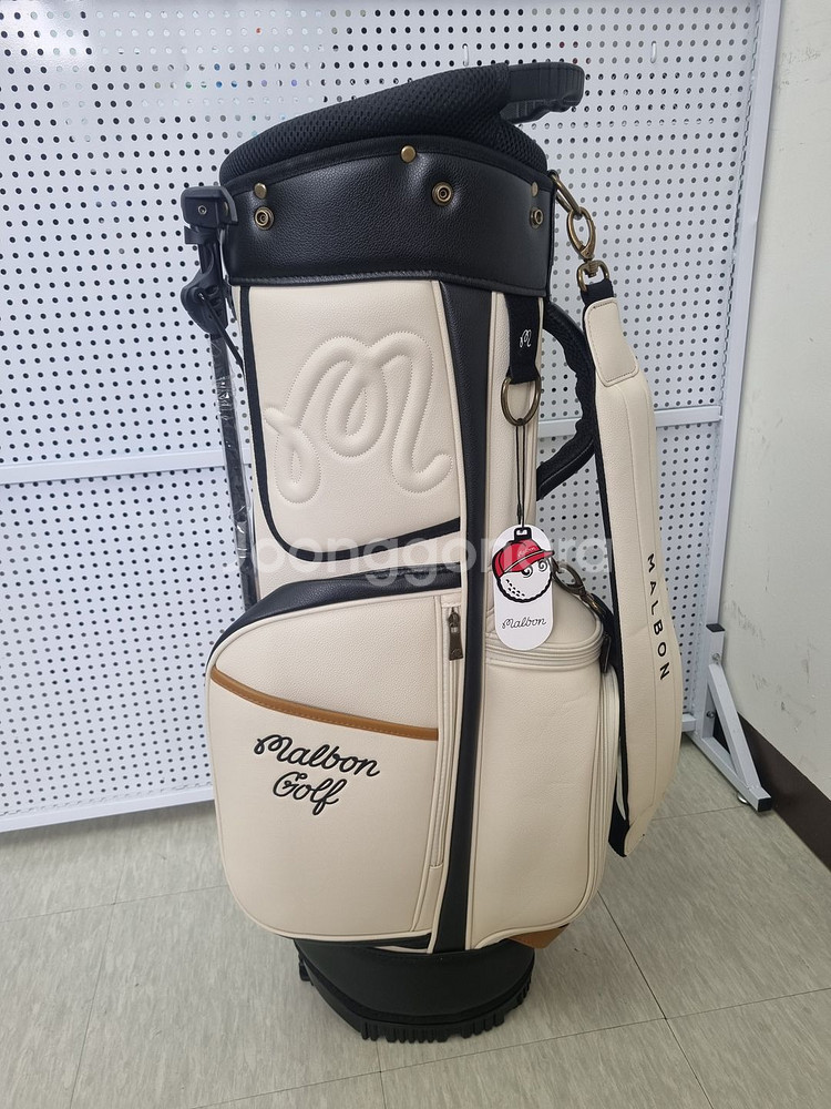 말본 M버킷 스탠드백 (아이보리)--4