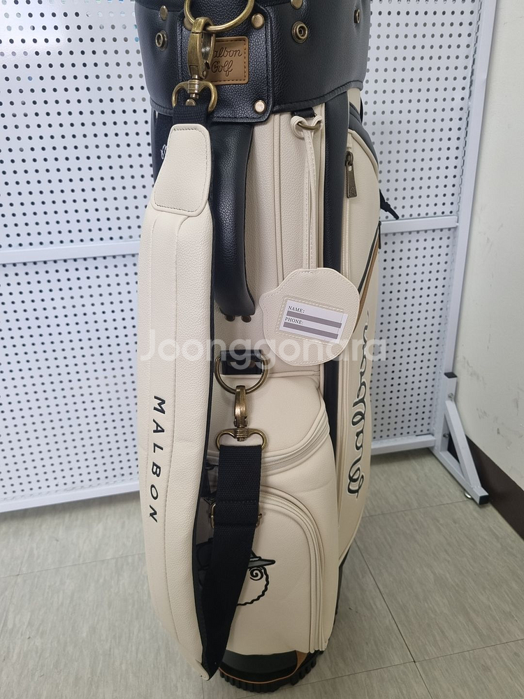 말본 M버킷 스탠드백 (아이보리)--5