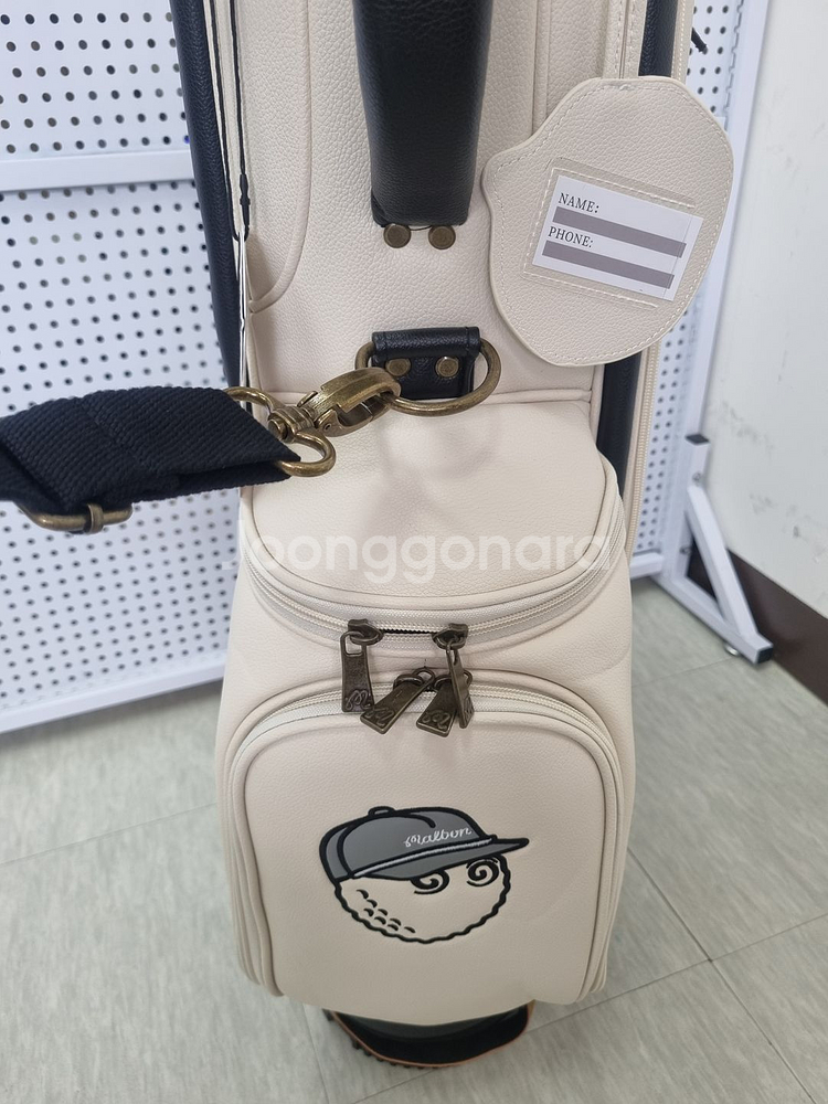 말본 M버킷 스탠드백 (아이보리)--6