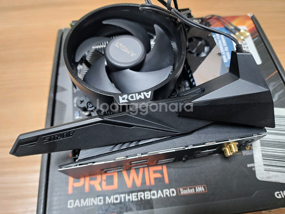 라이젠 5600 + 긱바 X570 i aorus pro--1
