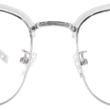 다비치 씨리스 BROW 03 C6 투명 하금테 안경