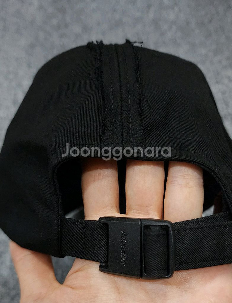아더에러 ADER 테이프 로고 볼캡 모자 A1--6