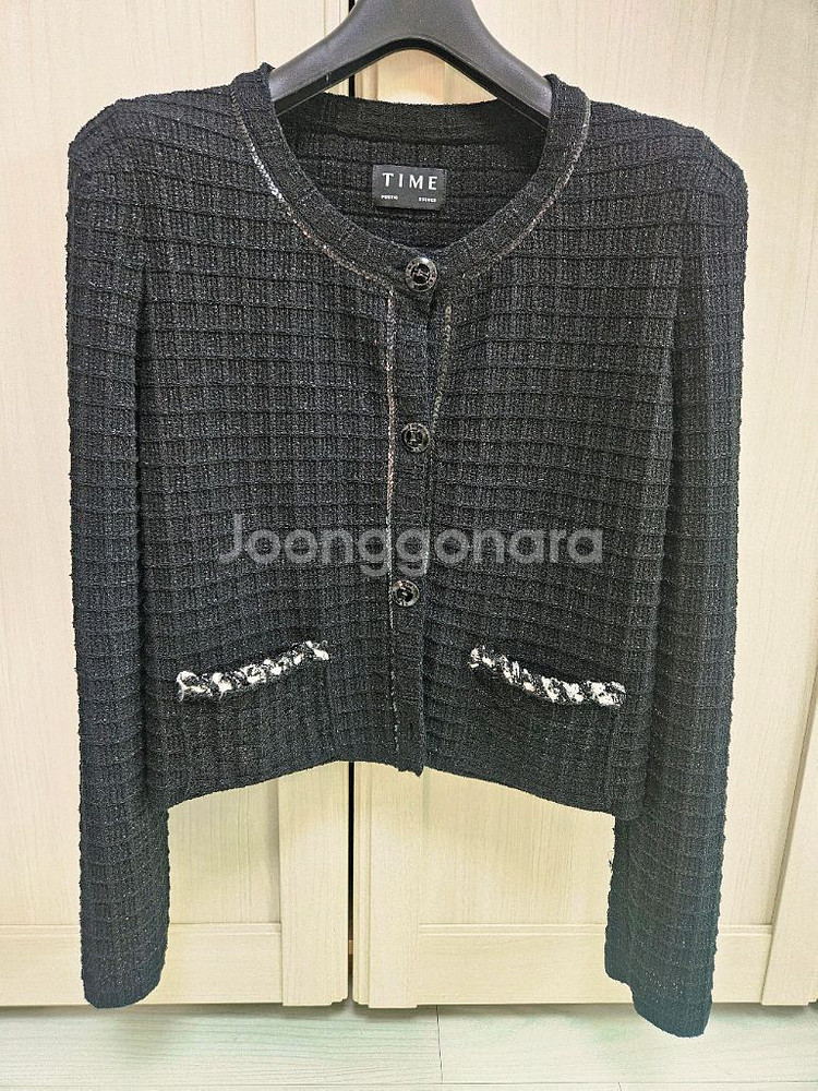 타임 니트 가디건--4