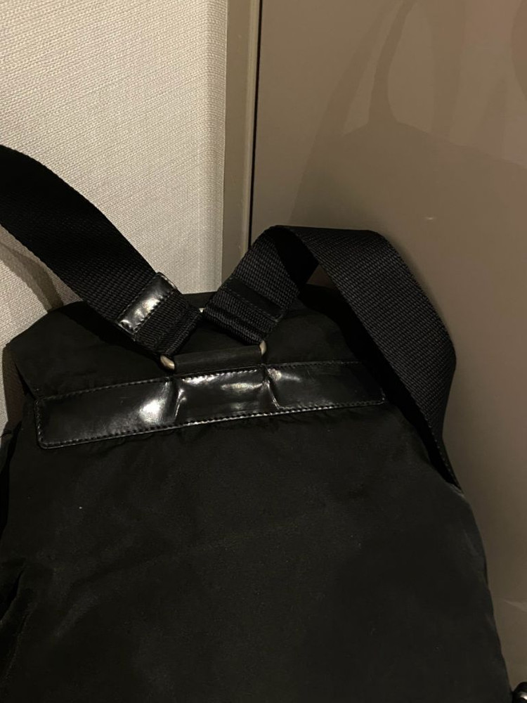 프라다 나일론 백팩--6