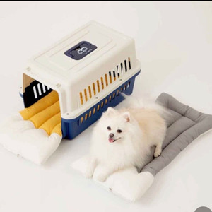 패스텝 강아지 캔넬 쿠션 새제품