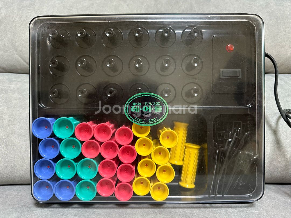 유닉스 열 헤어롤 세트--0