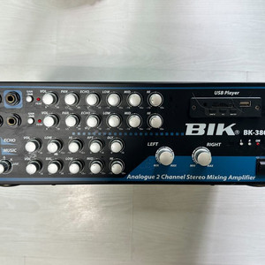 BIK BK-380R 앰프
