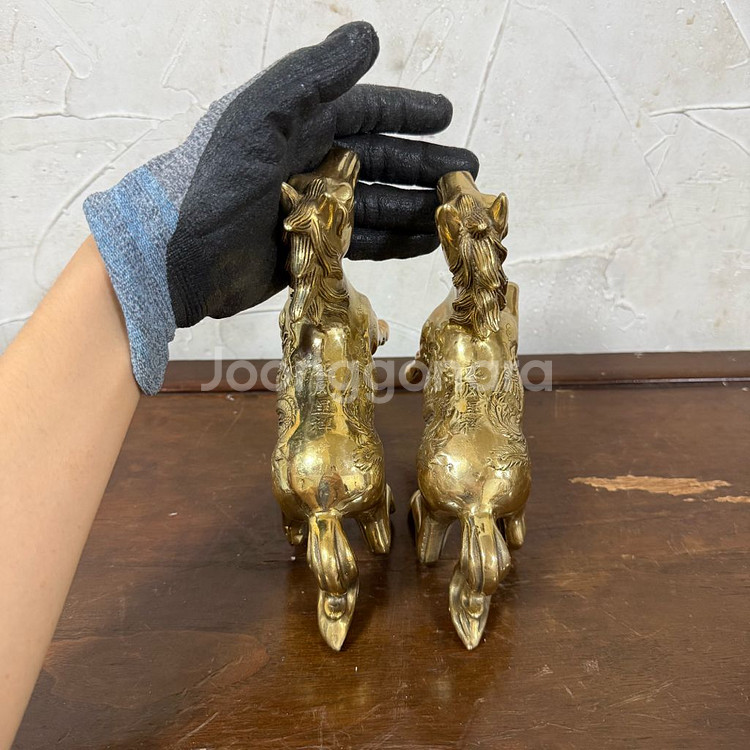 말 브론즈 동 말상 카페 술집 이자카야 인테리어 소품--4