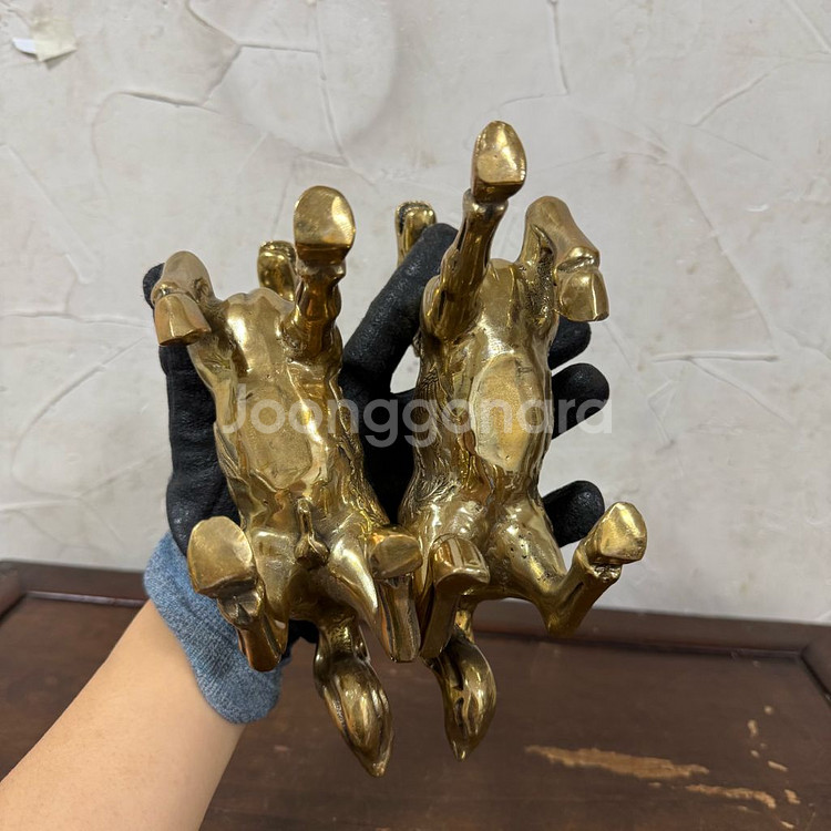 말 브론즈 동 말상 카페 술집 이자카야 인테리어 소품--3