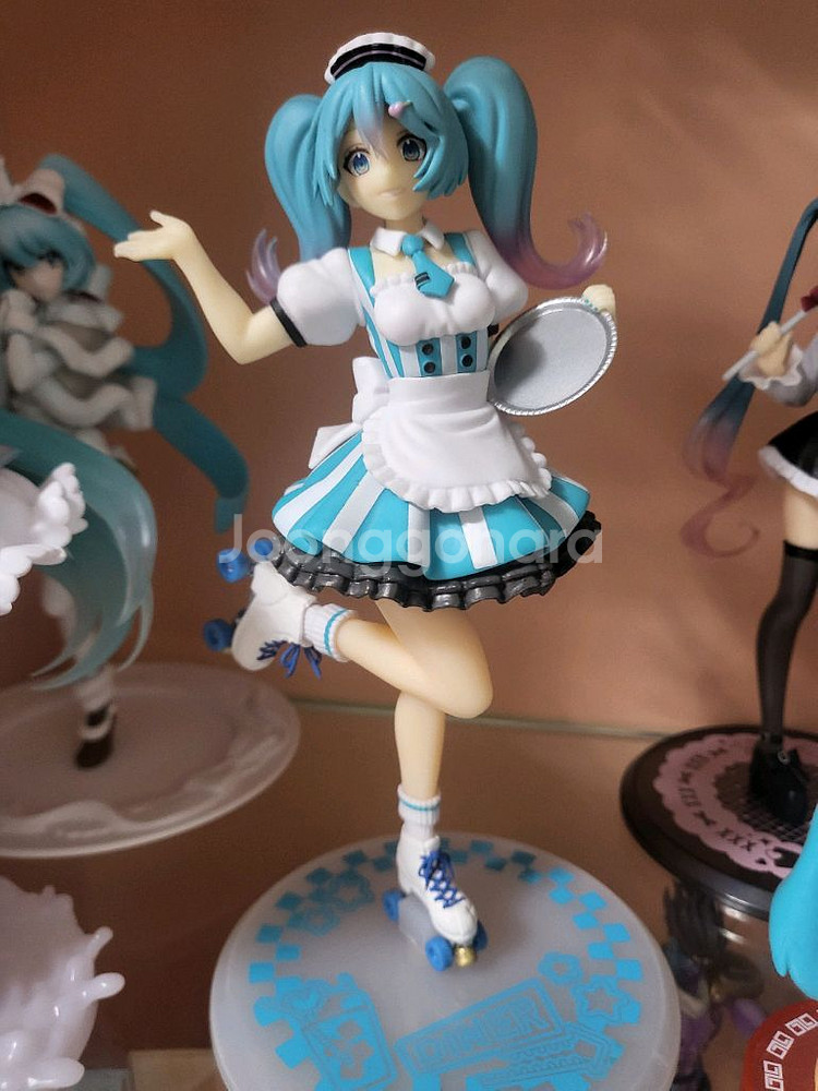 하츠네미쿠 카페메이드 타이토 경품 피규어--0