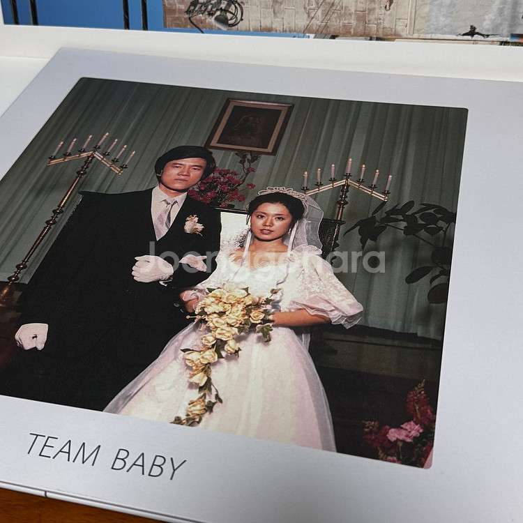 검정치마 팀 베이비 LP 스플래터 컬러--1