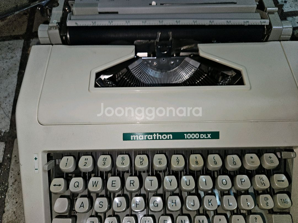 마라톤한글타자기1000DlX입니다--3