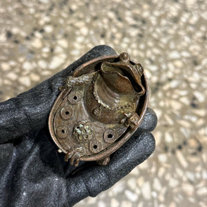 개구리 향로 동향로 불교용품 인테리어 소품 미니향로