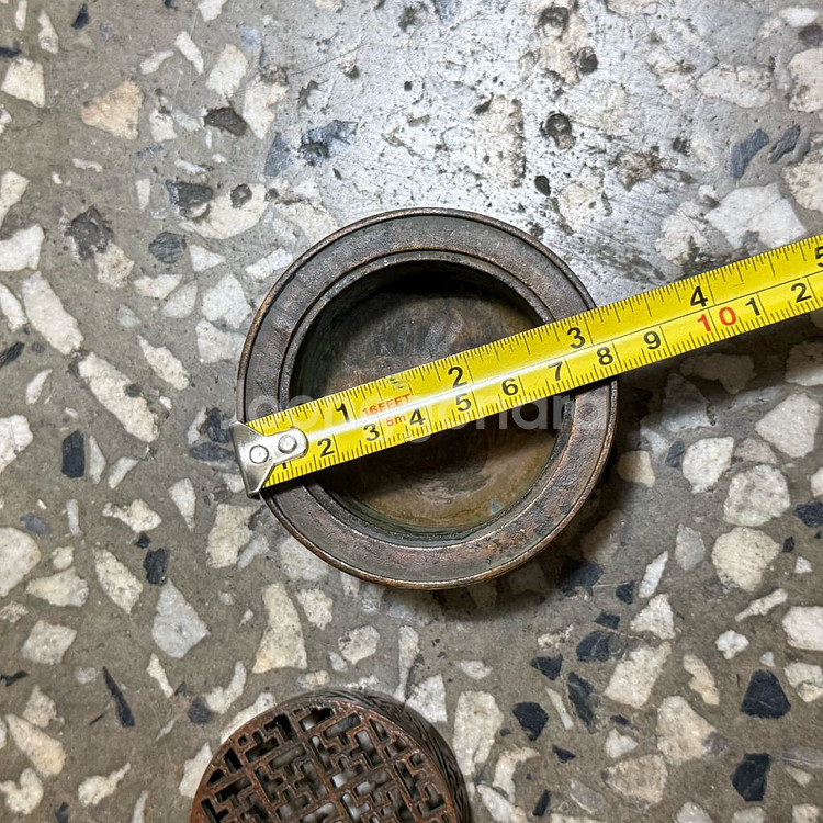 동향로 미니 격자 향로 불교용품 카페 인테리어 소품--5