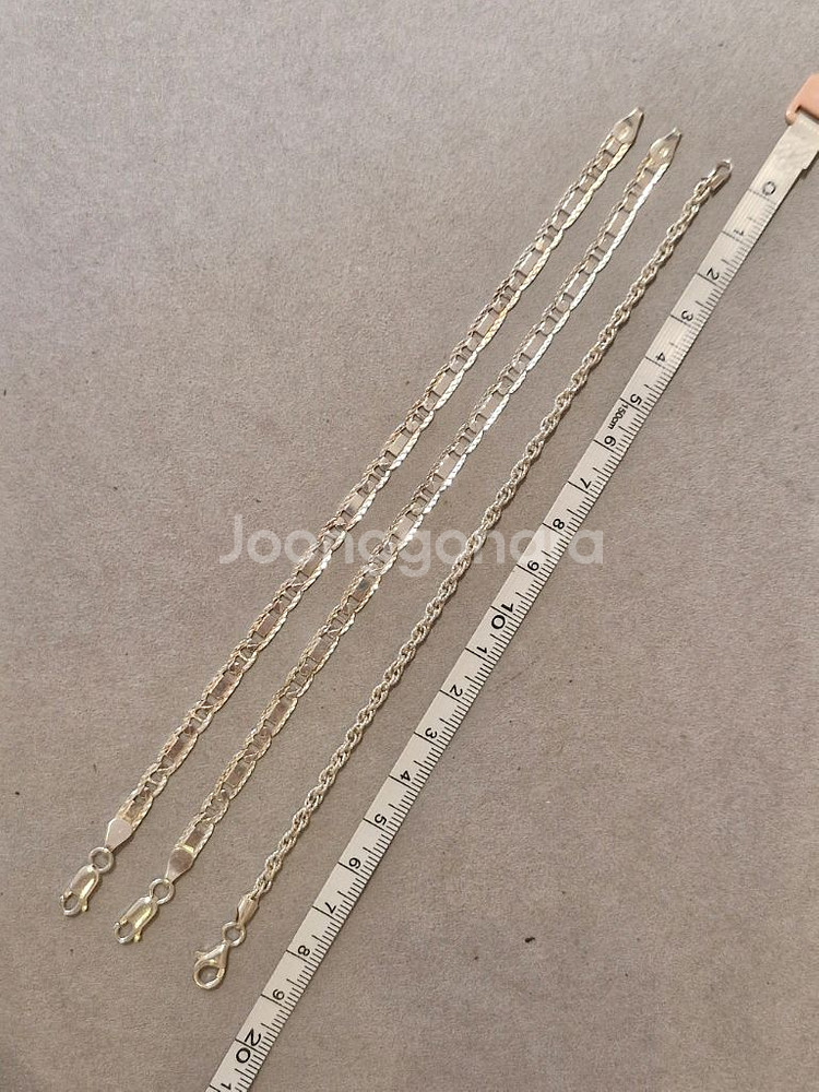 925실버 빈티지 은팔찌 #4,5,6--3