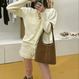 고걸 스웨이드 가방