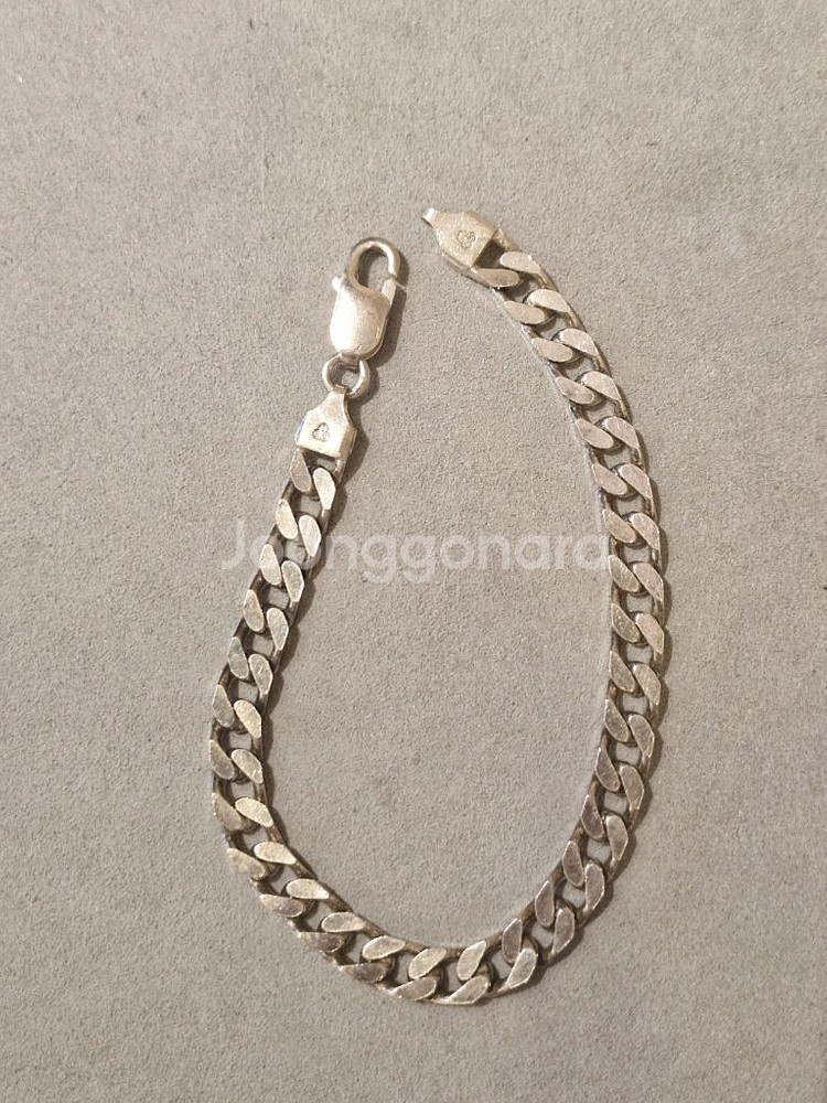 925실버 빈티지 체인 은팔찌 #1,2--2