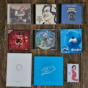 (가격인하) 중고 cd 와 카세트테이프 판매