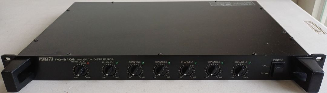 오디오 분배기 inter-M PO-9106 팝니다 이미지