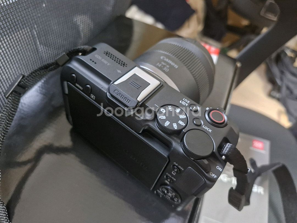 캐논 r50v 14-30mm 번들렌즈킷 + 캐논 삼각대--3