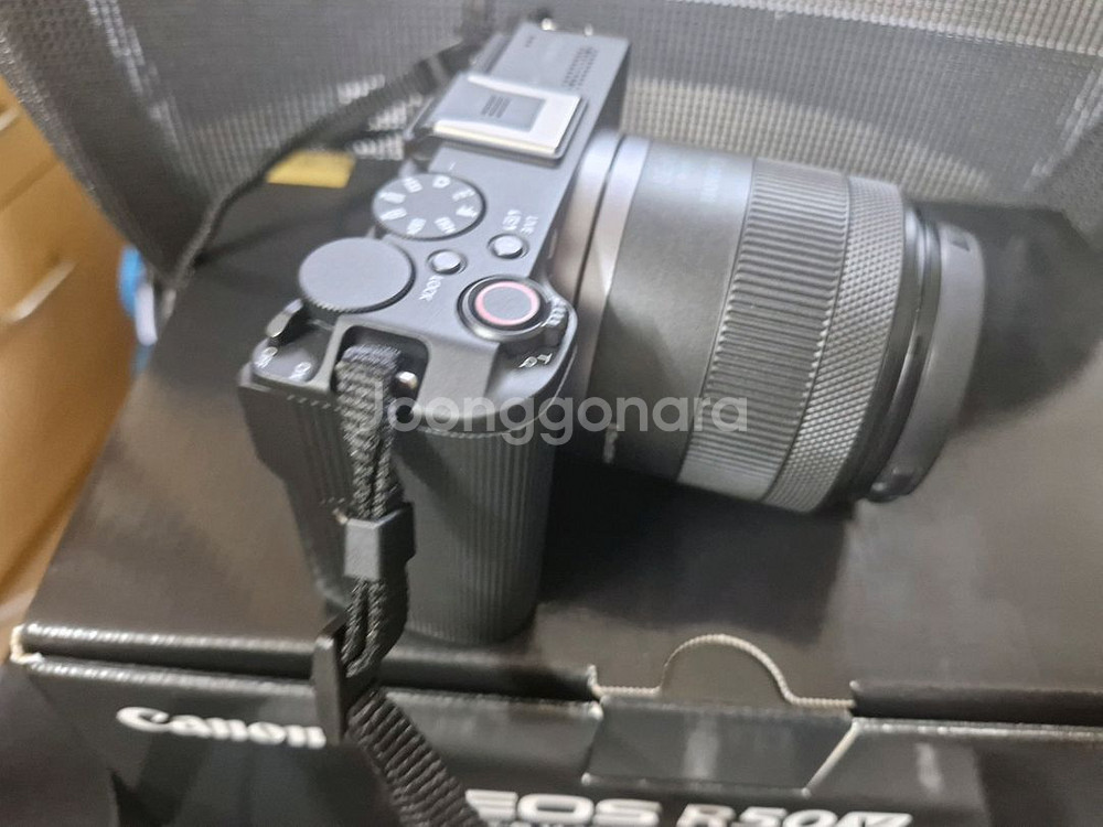 캐논 r50v 14-30mm 번들렌즈킷 + 캐논 삼각대--4