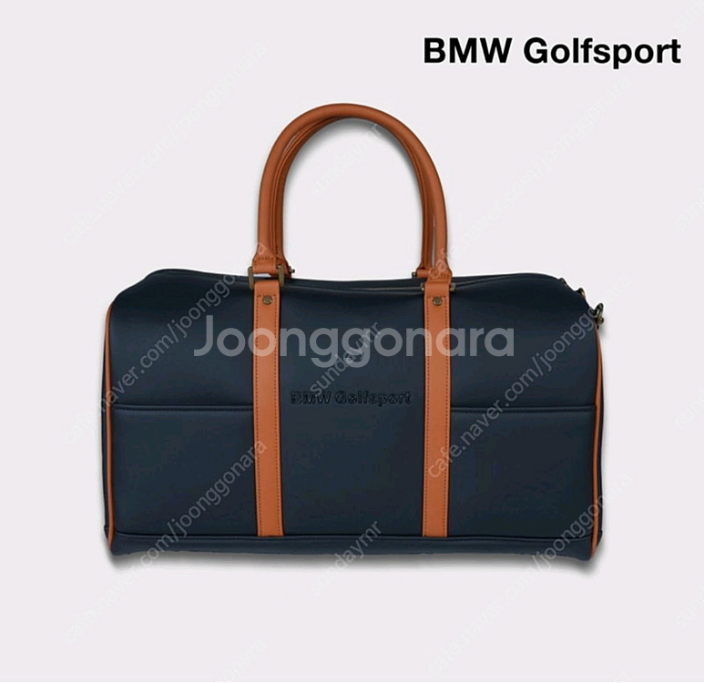 BMW 프리미엄 보스턴백 꼬냑 미개봉 새상품--0