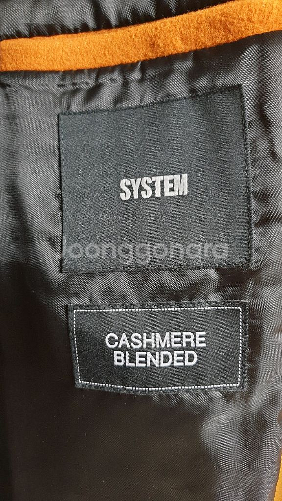 시스템옴므 코트 95사이즈--3