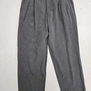 미쏘니 그레이 와이드 바지 슬랙스 정장 바지