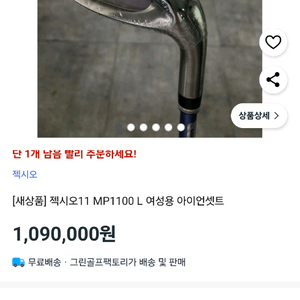 젝시오 여성 골프채 아이언