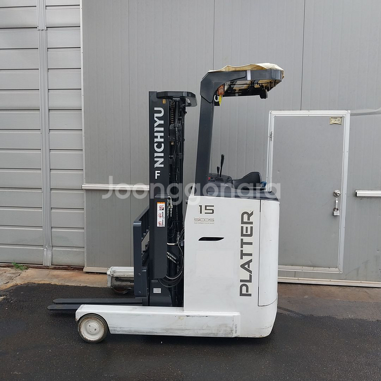 니찌유 전동지게차 1.5톤 3단 4.5M 자동발장착--0