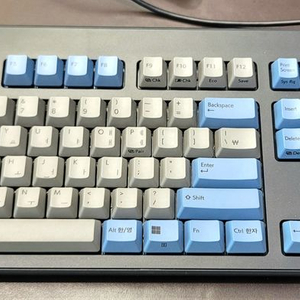 리얼포스 R3BT APC 저소음 그레이 블루 유/무선