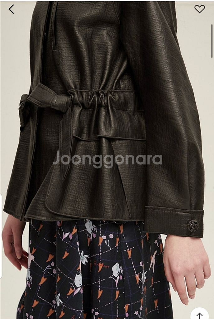 마인 레더 자켓 판매합니다--1