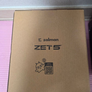 잘만 ZET5 화이트 쿨러 미개봉