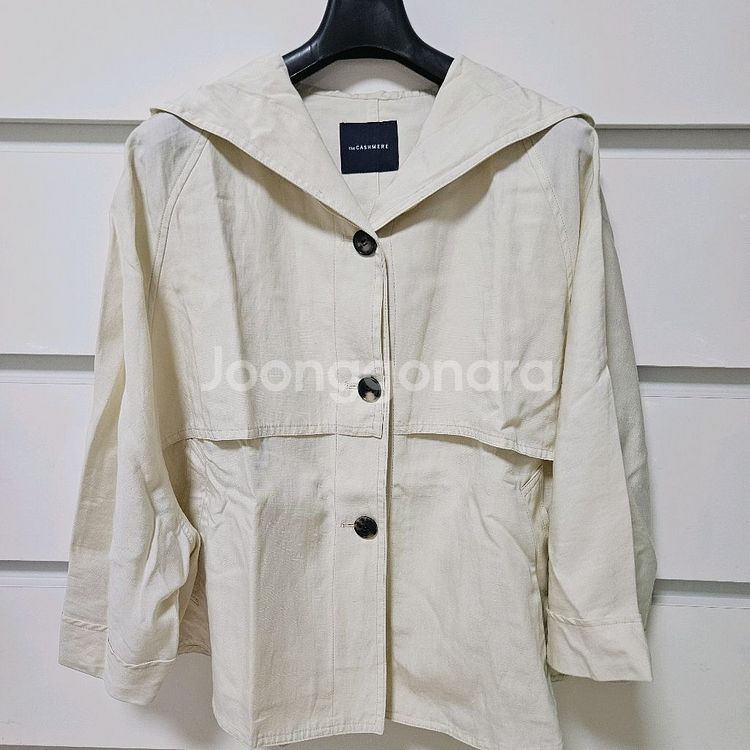 더캐시미어 플랩 후드 점퍼 55 랑방 타임 마인--4