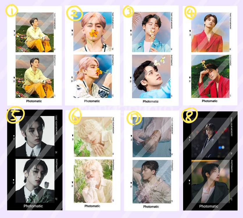 세븐틴 포토매틱/비공굿 포카 개별판매--0