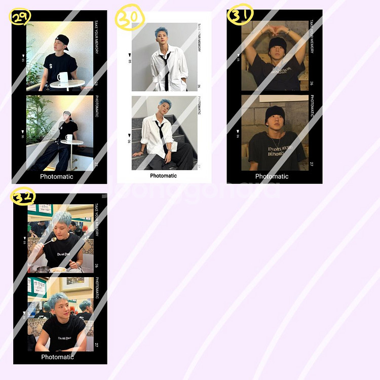 세븐틴 포토매틱/비공굿 포카 개별판매--4