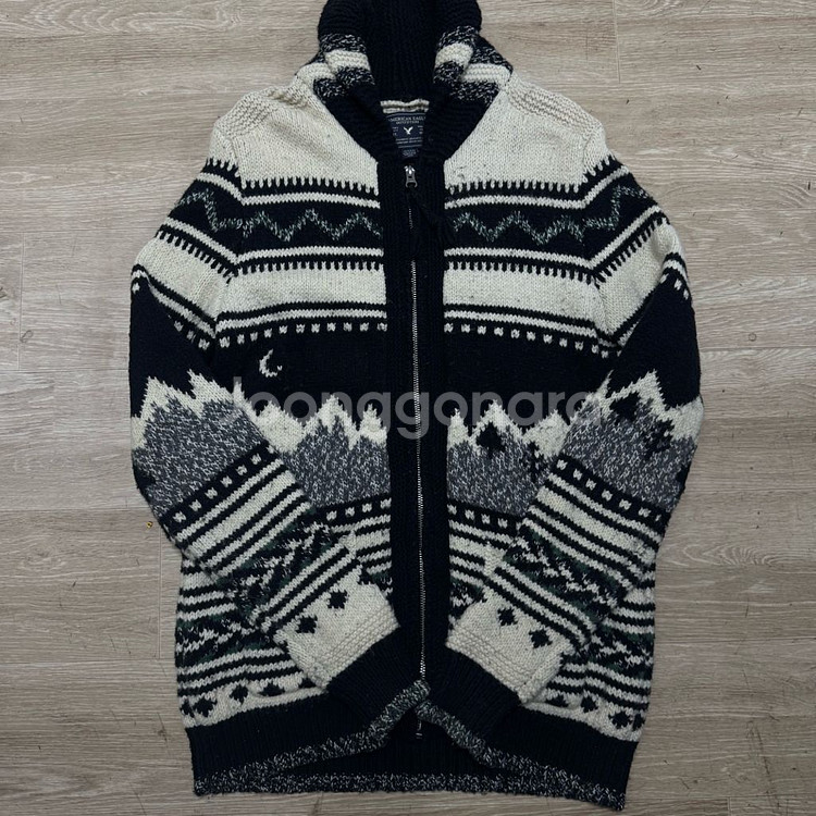 아메리칸 이글 아웃피터스 니트집업 XS/85--0