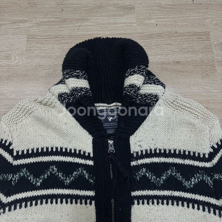 아메리칸 이글 아웃피터스 니트집업 XS/85--1